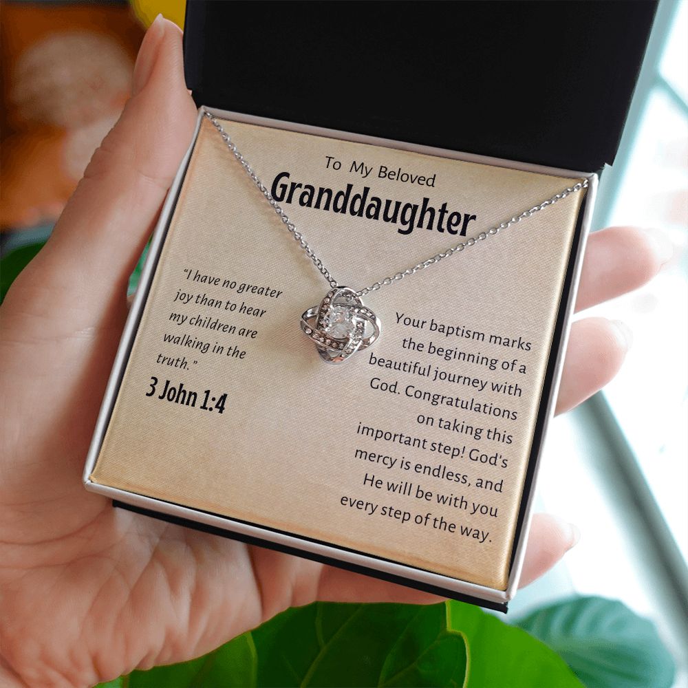 Baptism Gift Girl Present From Grandparents | Granddaughter Christening Gift | Christening Gift Present for Granddaughter