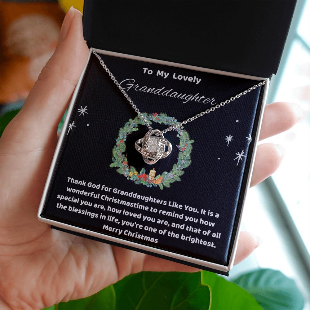 GDDR - BLACK Lovely Thank God 2022 Sept Knot Necklace Template