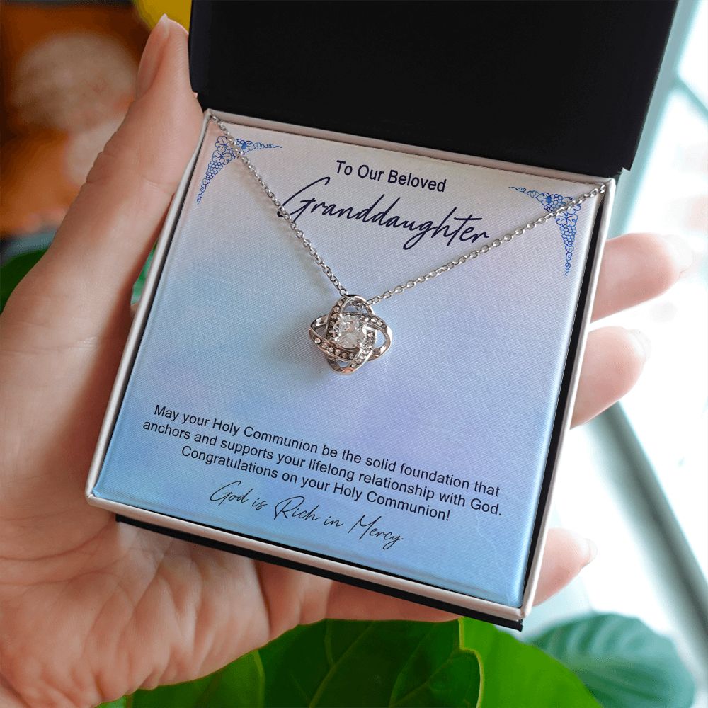 Granddaughter First Communion Gift | Christening Gift Present for Granddaughter | Baptism Gift Girl Present From Grandparents