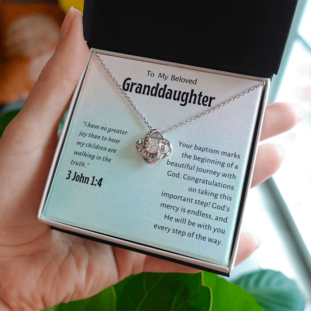 Baptism Gift Girl Present From Grandparents | Granddaughter Christening Gift | Christening Gift Present for Granddaughter
