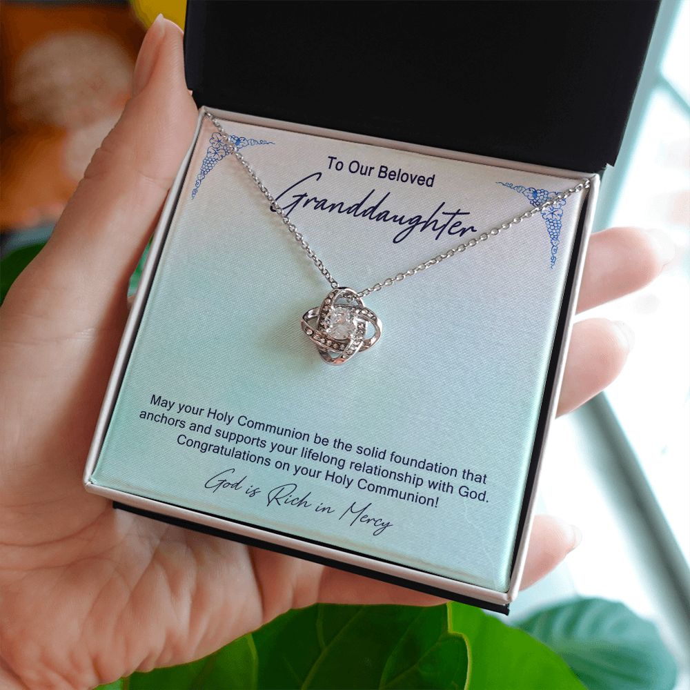 Granddaughter First Communion Gift | Christening Gift Present for Granddaughter | Baptism Gift Girl Present From Grandparents