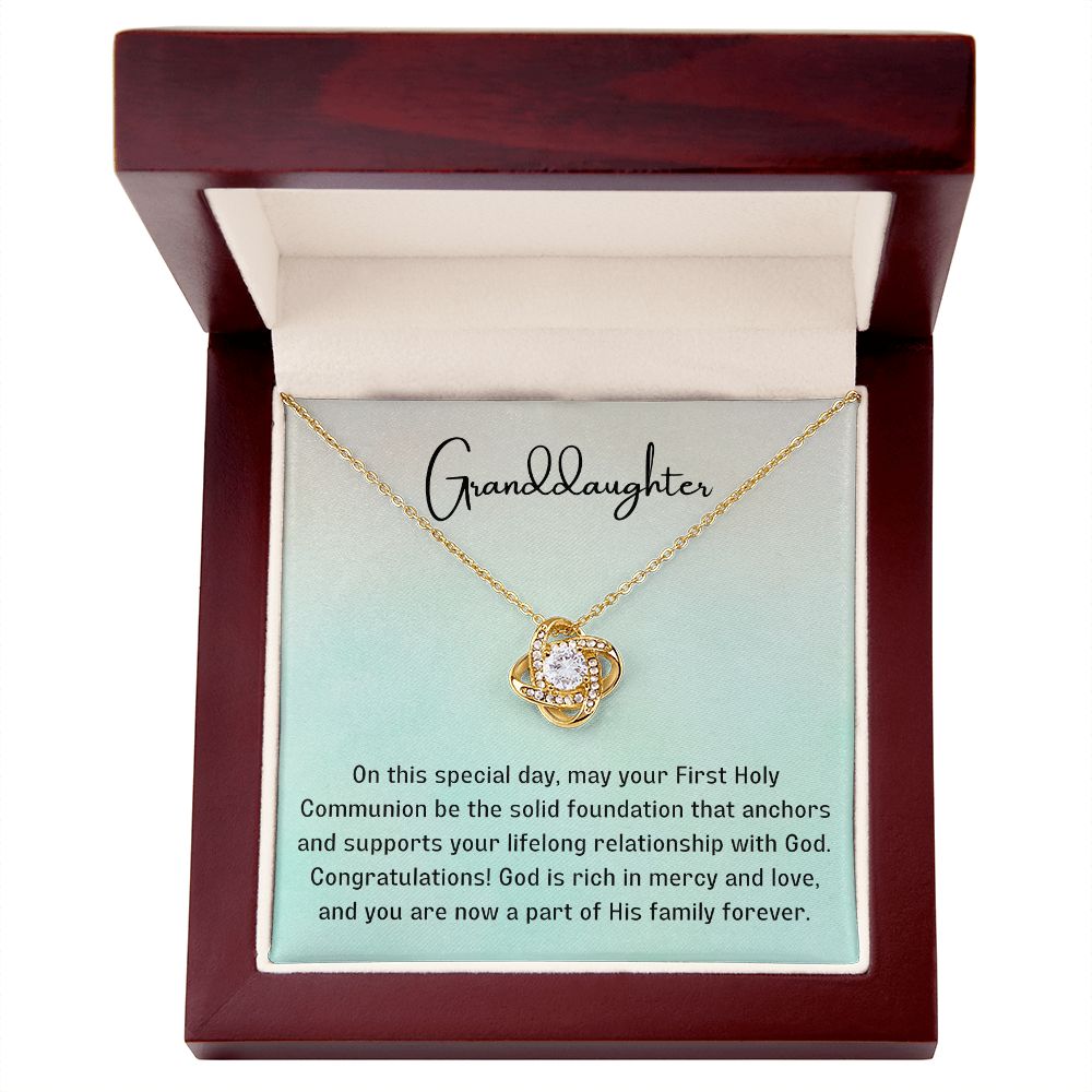 Granddaughter First Communion Gift | Confirmation Gift Present for Granddaughter | Holy Confirmation Gift Girl Present From Grandparents