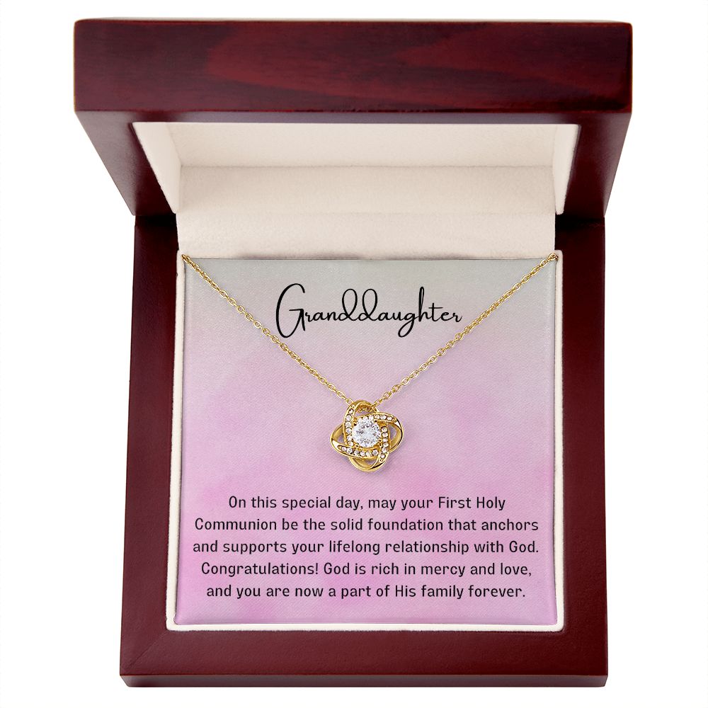 Granddaughter First Communion Gift | Confirmation Gift Present for Granddaughter | Holy Confirmation Gift Girl Present From Grandparents