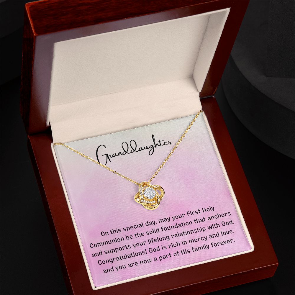 Granddaughter First Communion Gift | Confirmation Gift Present for Granddaughter | Holy Confirmation Gift Girl Present From Grandparents