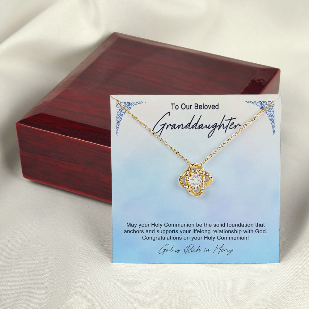 Granddaughter First Communion Gift | Christening Gift Present for Granddaughter | Baptism Gift Girl Present From Grandparents