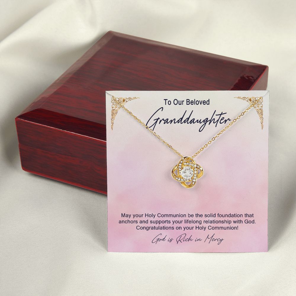 Granddaughter First Communion Gift | Christening Gift Present for Granddaughter | Baptism Gift Girl Present From Grandparents