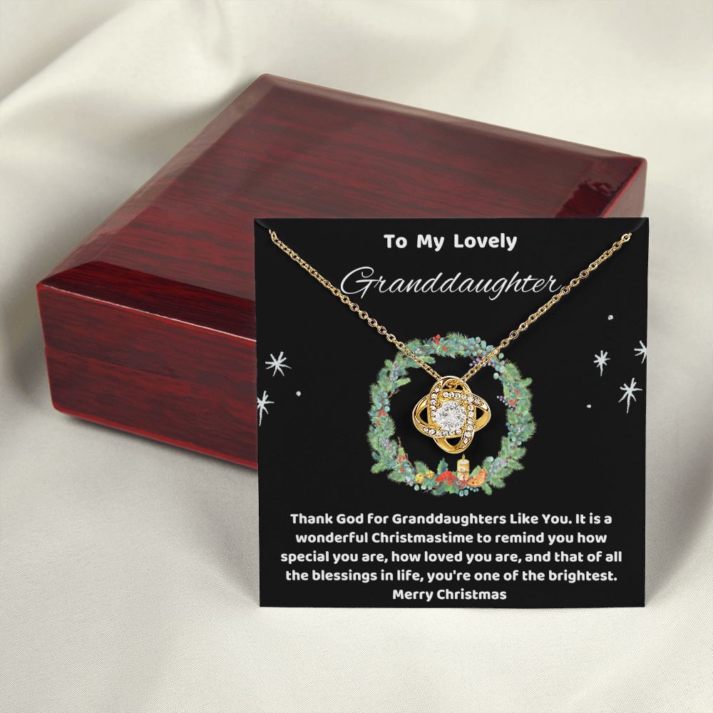 GDDR - BLACK Lovely Thank God 2022 Sept Knot Necklace Template
