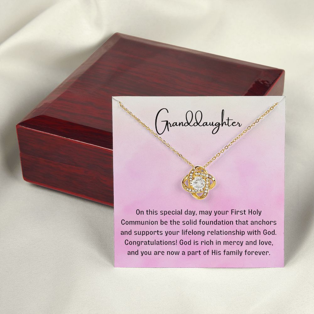 Granddaughter First Communion Gift | Confirmation Gift Present for Granddaughter | Holy Confirmation Gift Girl Present From Grandparents