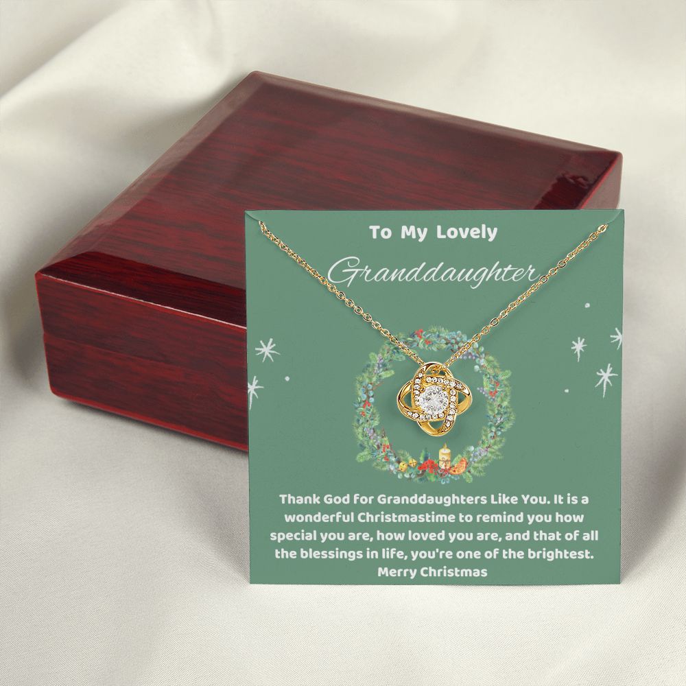 GDDR - Green Lovely Thank God 2022 Sept Knot Necklace Template