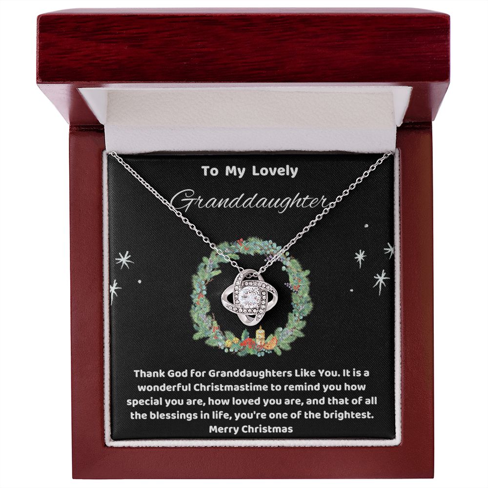 GDDR - BLACK Lovely Thank God 2022 Sept Knot Necklace Template
