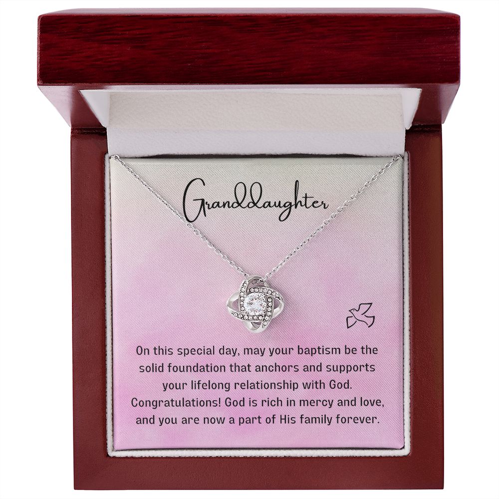 Baptism Gift Girl Present From Grandparents | Granddaughter Christening Gift | Christening Gift Present for Granddaughter