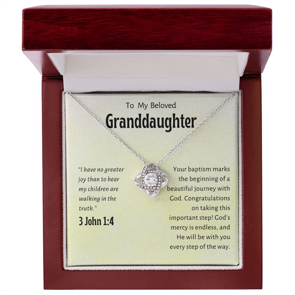 Baptism Gift Girl Present From Grandparents | Granddaughter Christening Gift | Christening Gift Present for Granddaughter