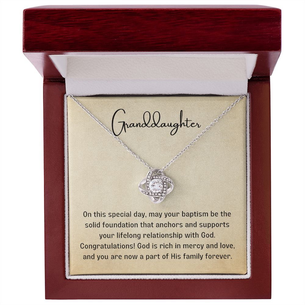 Baptism Gift Girl Present From Grandparents | Granddaughter Christening Gift | Christening Gift Present for Granddaughter