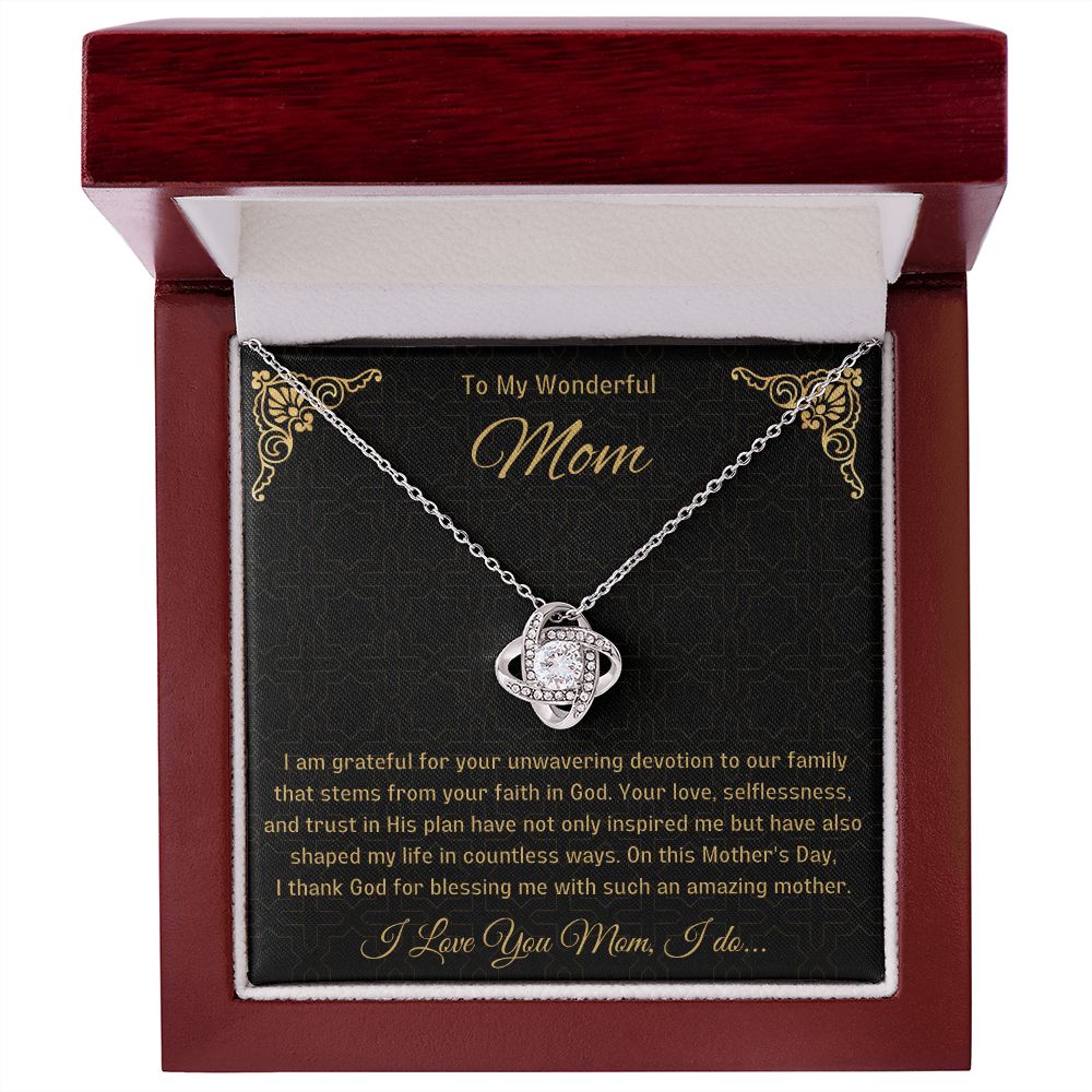 Mum Knot Necklace