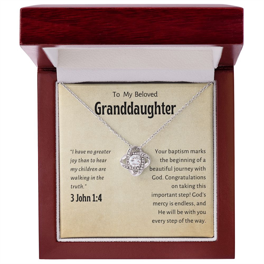 Baptism Gift Girl Present From Grandparents | Granddaughter Christening Gift | Christening Gift Present for Granddaughter