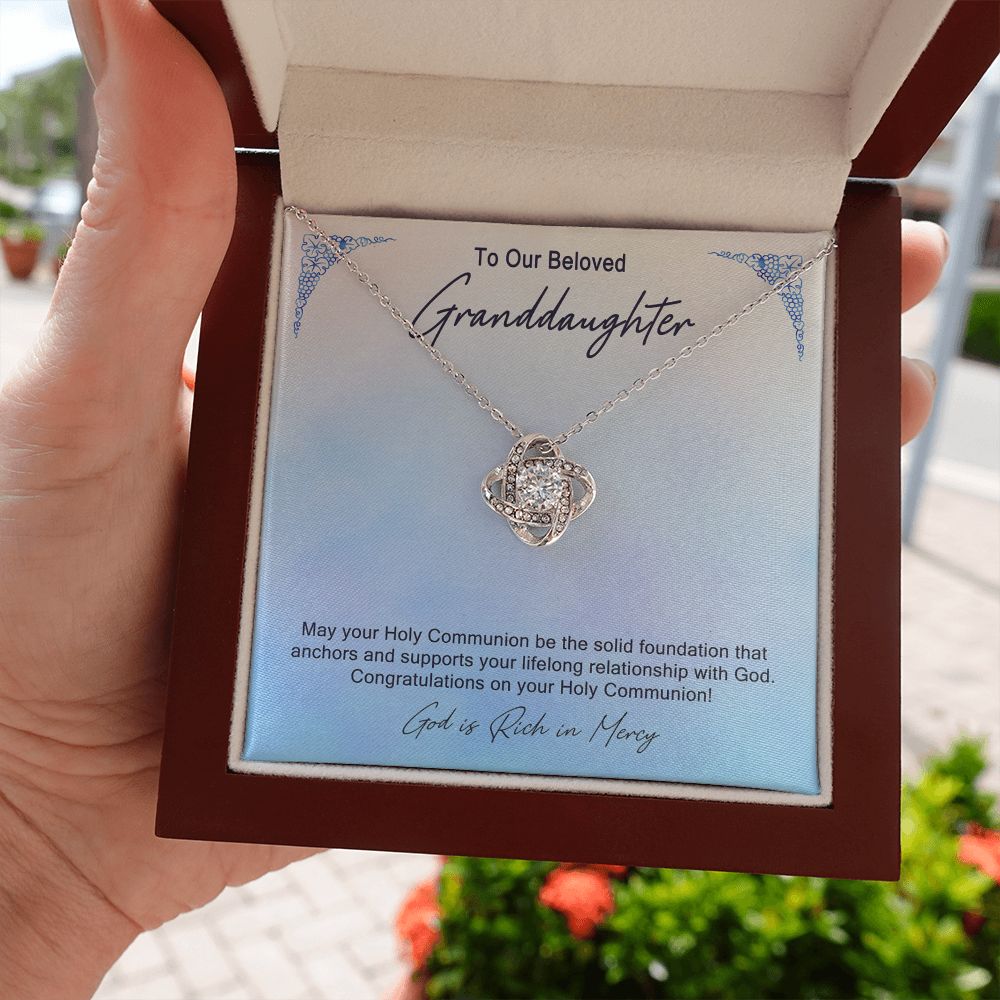 Granddaughter First Communion Gift | Christening Gift Present for Granddaughter | Baptism Gift Girl Present From Grandparents