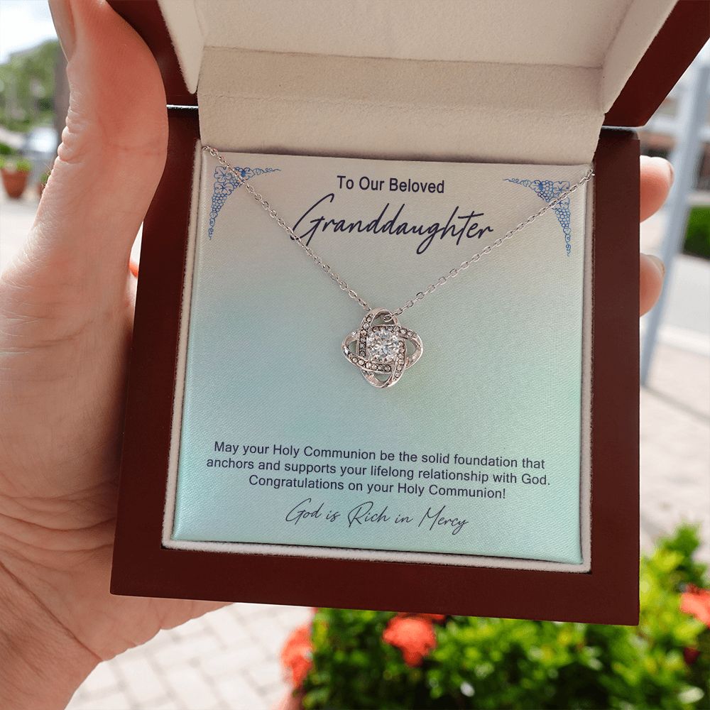Granddaughter First Communion Gift | Christening Gift Present for Granddaughter | Baptism Gift Girl Present From Grandparents