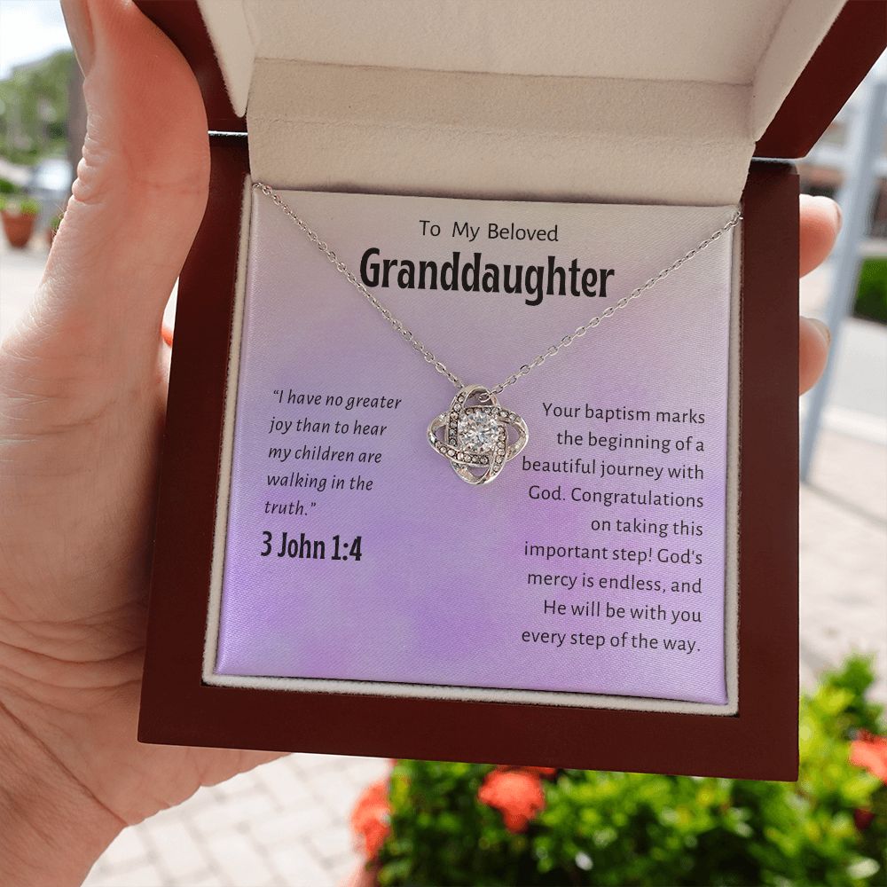 Baptism Gift Girl Present From Grandparents | Granddaughter Christening Gift | Christening Gift Present for Granddaughter
