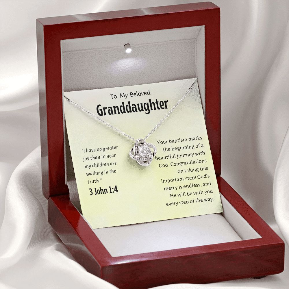 Baptism Gift Girl Present From Grandparents | Granddaughter Christening Gift | Christening Gift Present for Granddaughter