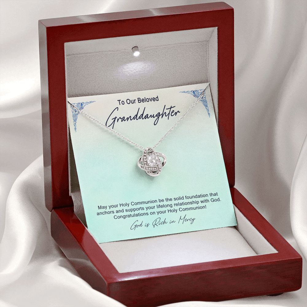 Granddaughter First Communion Gift | Christening Gift Present for Granddaughter | Baptism Gift Girl Present From Grandparents