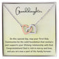 Granddaughter First Communion Gift | Christening Gift Present for Granddaughter | Holy Confirmation Gift Girl Present From Grandparents