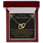 1st Communion Gifts for Goddaughter, Christening, Baptism, Confirmation, Girl Necklace & Best Wishes in Gift Box from Godmother