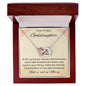 1st Communion Gifts for Goddaughter, Christening, Baptism, Confirmation, Girl Necklace & Best Wishes in Gift Box from Godmother