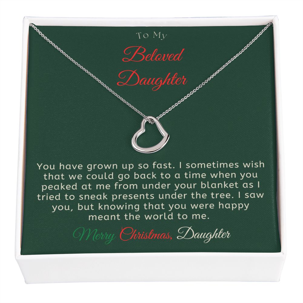 4 2022 Delicated Heart Necklace