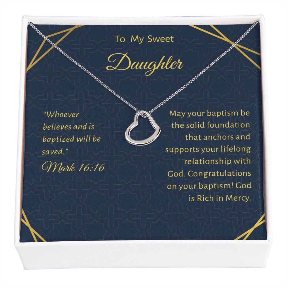 117 2022 Delicated Heart Necklace