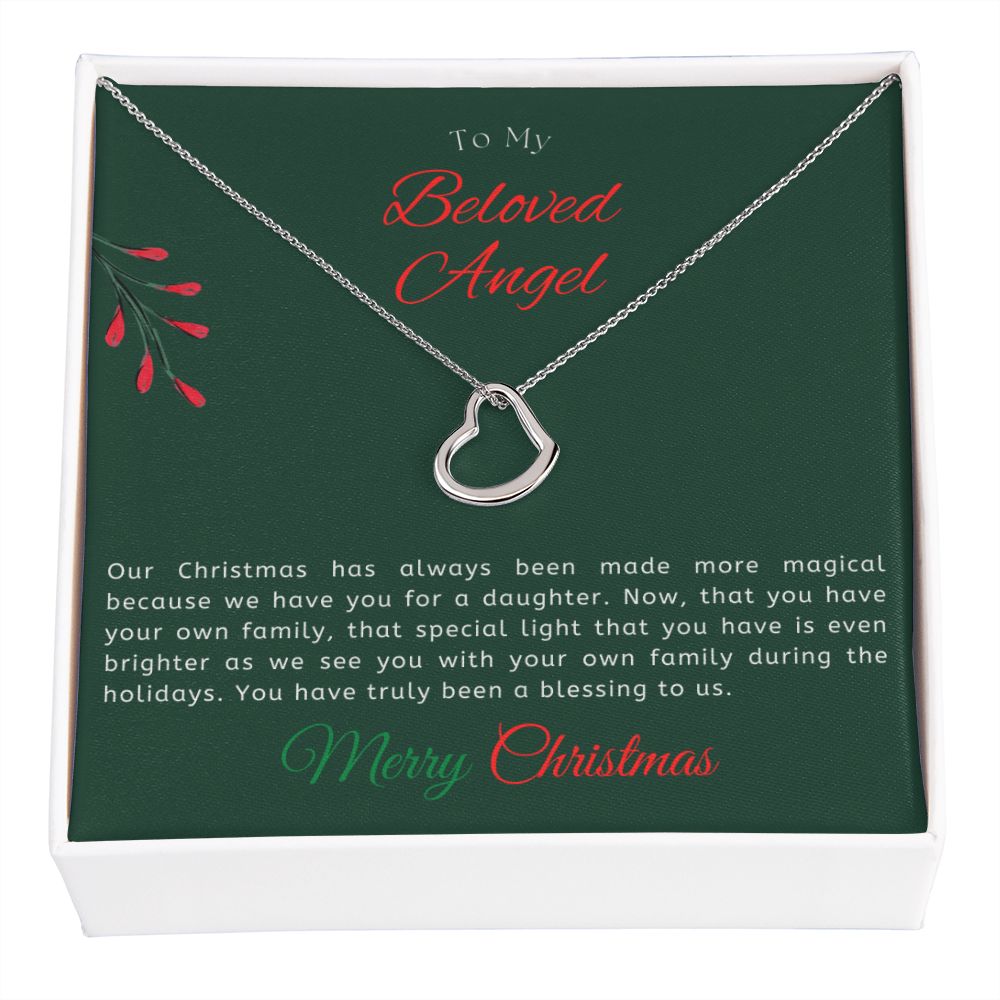 7 2022 Delicated Heart Necklace