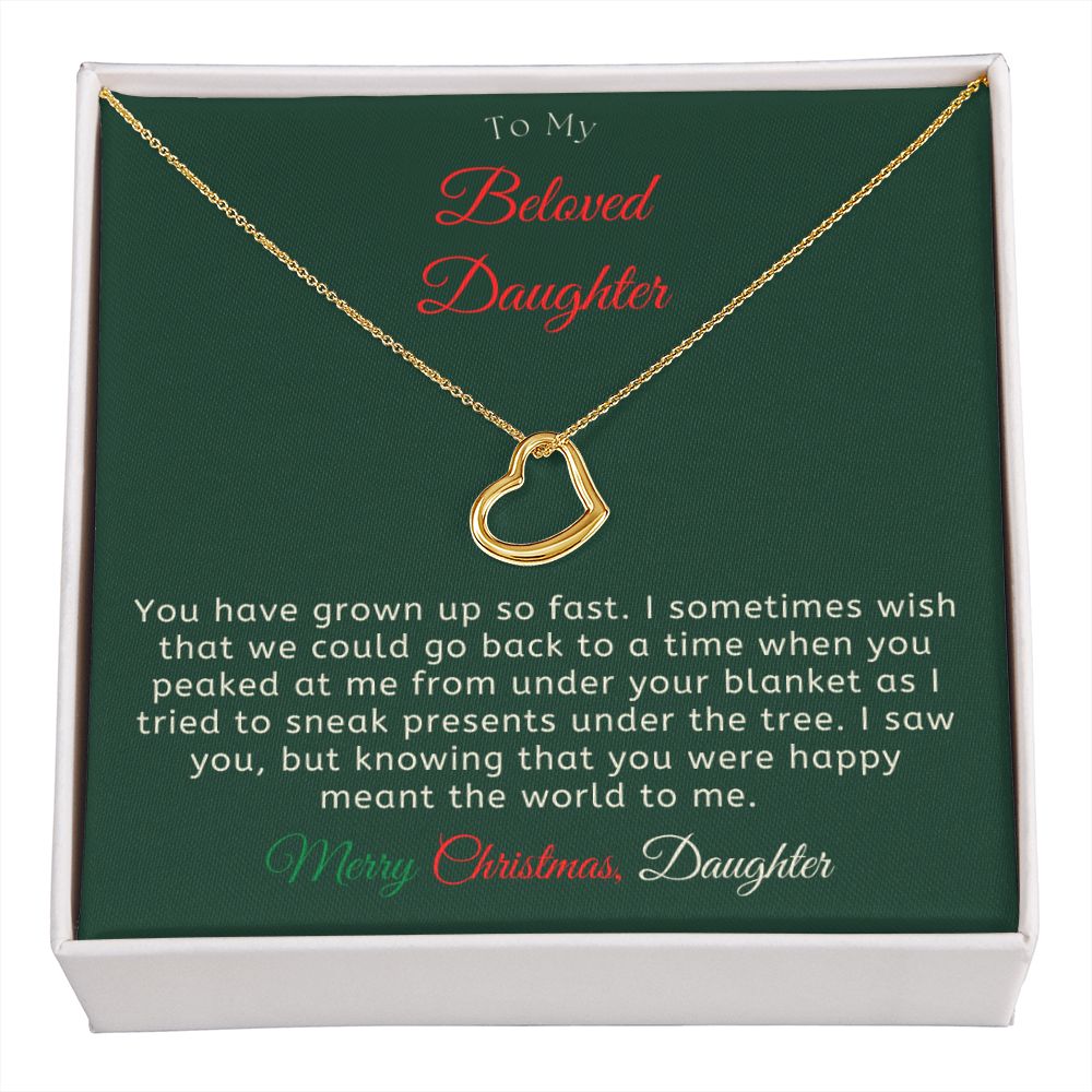 4 2022 Delicated Heart Necklace