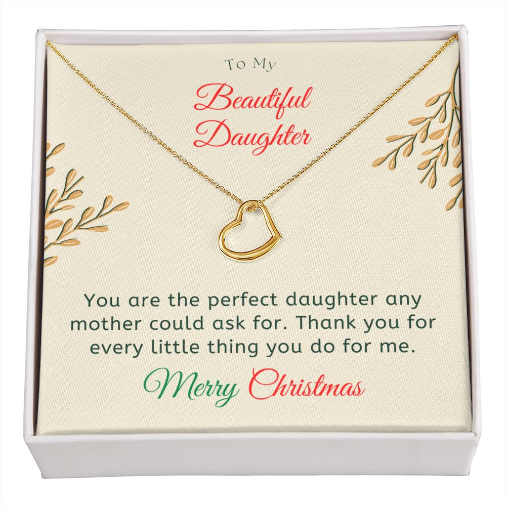 1 2022 Delicated Heart Necklace