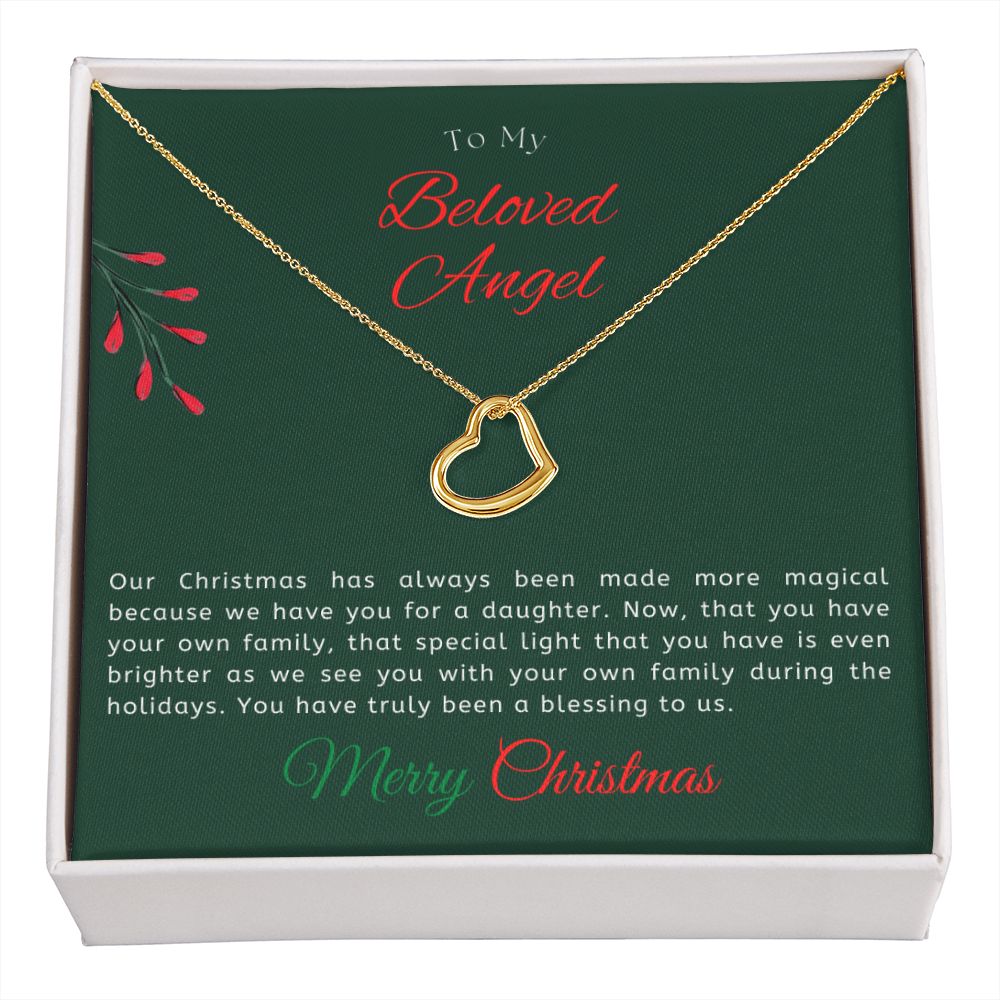7 2022 Delicated Heart Necklace