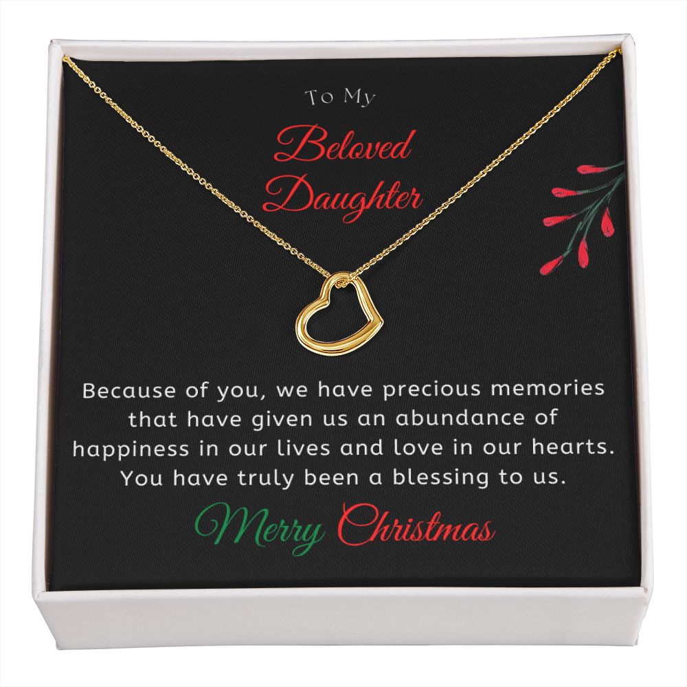 6 2022 Delicated Heart Necklace