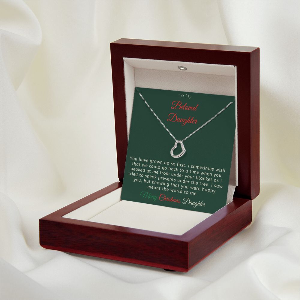 4 2022 Delicated Heart Necklace