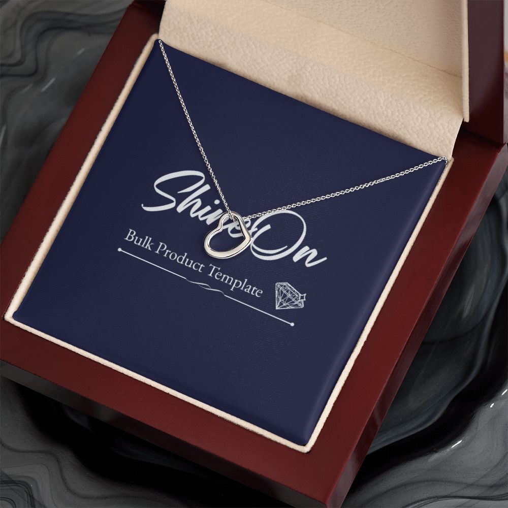 2022 Delicated Heart Necklace