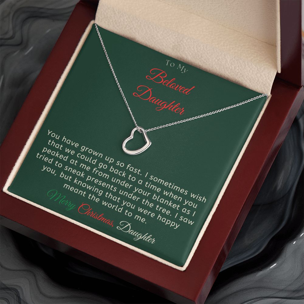 4 2022 Delicated Heart Necklace