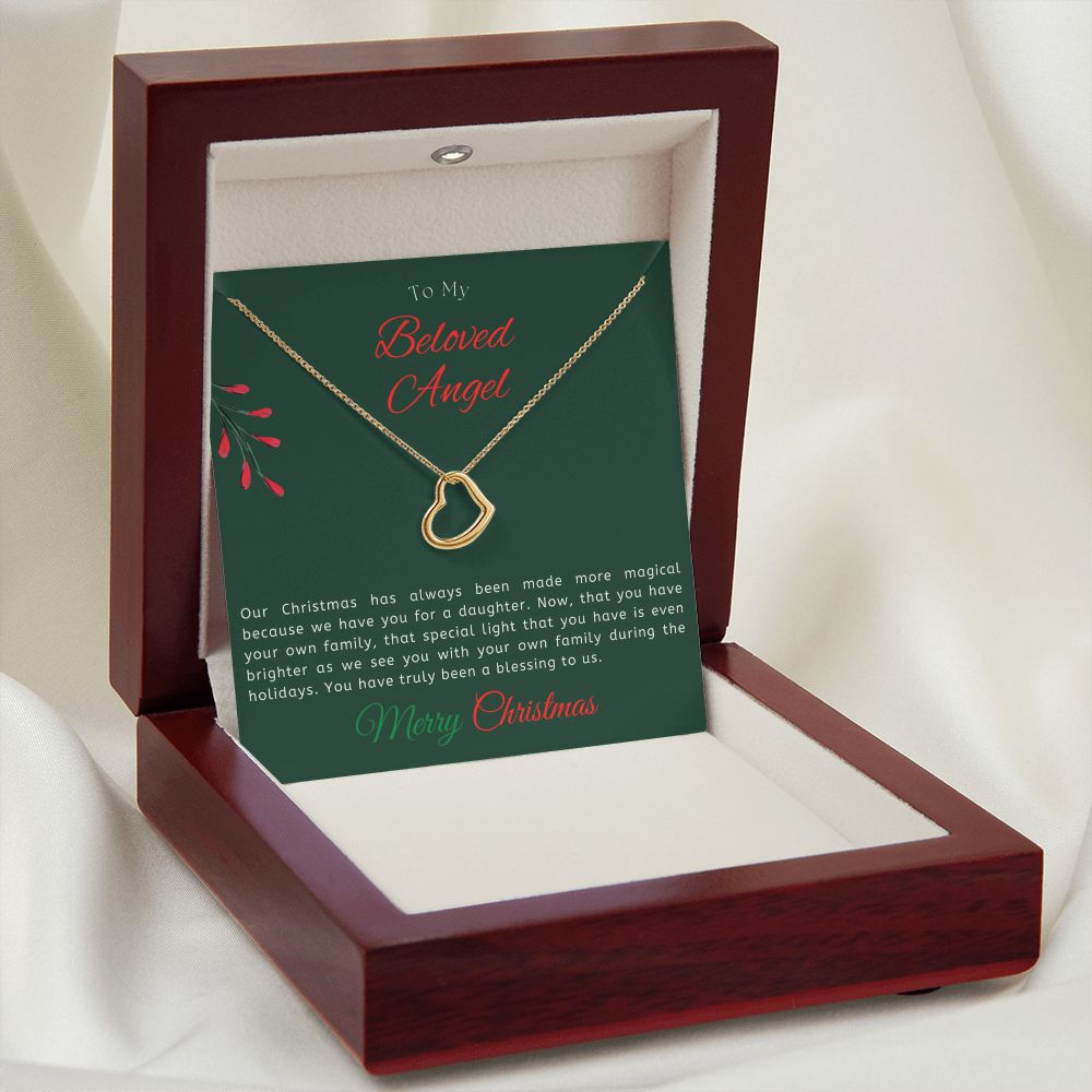 7 2022 Delicated Heart Necklace
