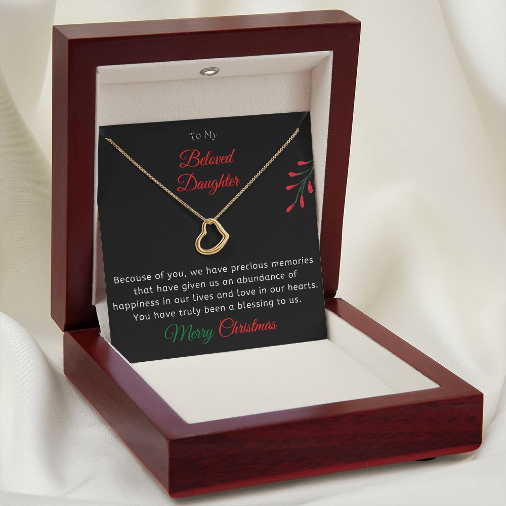 6 2022 Delicated Heart Necklace