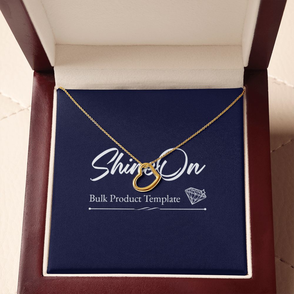 2022 Delicated Heart Necklace