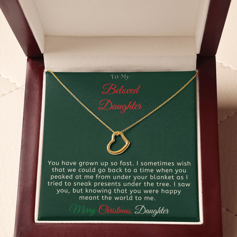 4 2022 Delicated Heart Necklace