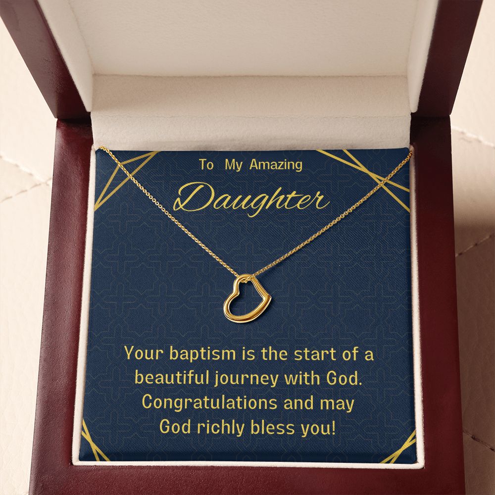 100 2022 Delicated Heart Necklace