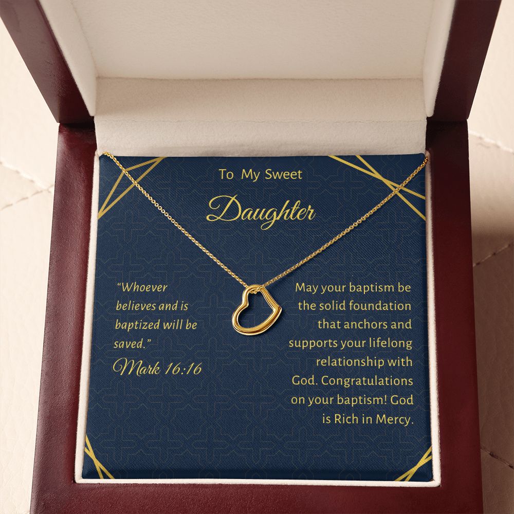 117 2022 Delicated Heart Necklace