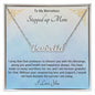 Stepped Up Mom Personalized Necklace 10