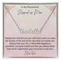 Stepped Up Mom Personalized Necklace 15