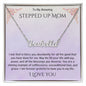 Stepped Up Mom Personalized Necklace 19