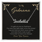 personalized-initial bracelet, godmother gift, godmother infinity bracelet, fairy godmother gift, gift for godmother, godparent gift_artwork_original_artwork Personalized Name Necklace with Message Card
