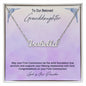 Granddaughter First Communion Gift | Confirmation Gift Present for Granddaughter | Holy Confirmation Gift Girl Present From Grandparents