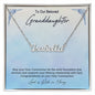 Granddaughter First Communion Gift | Confirmation Gift Present for Granddaughter | Holy Confirmation Gift Girl Present From Grandparents