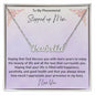 Stepped Up Mom Personalized Necklace 14